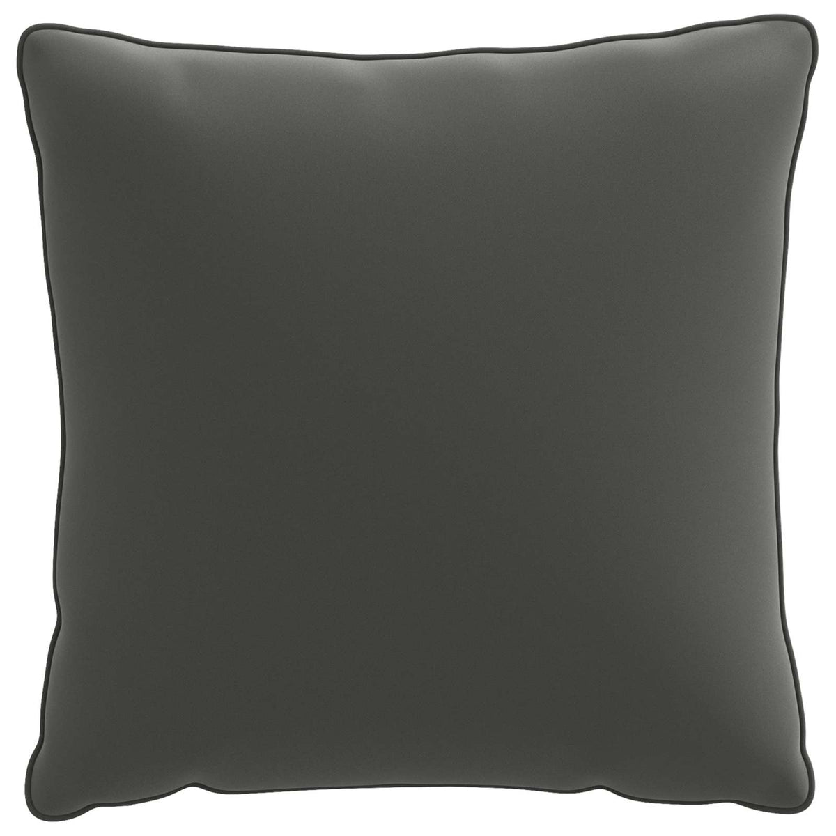 1-Delig Rugkussen PUTTEN 100% Polyester Antraciet