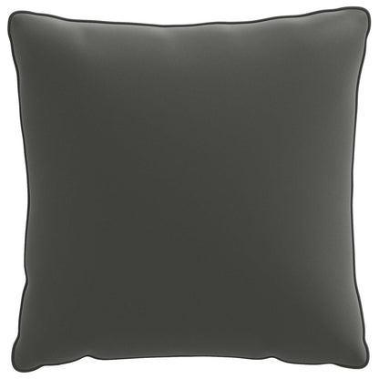 1-Delig Rugkussen PUTTEN 100% Polyester Antraciet
