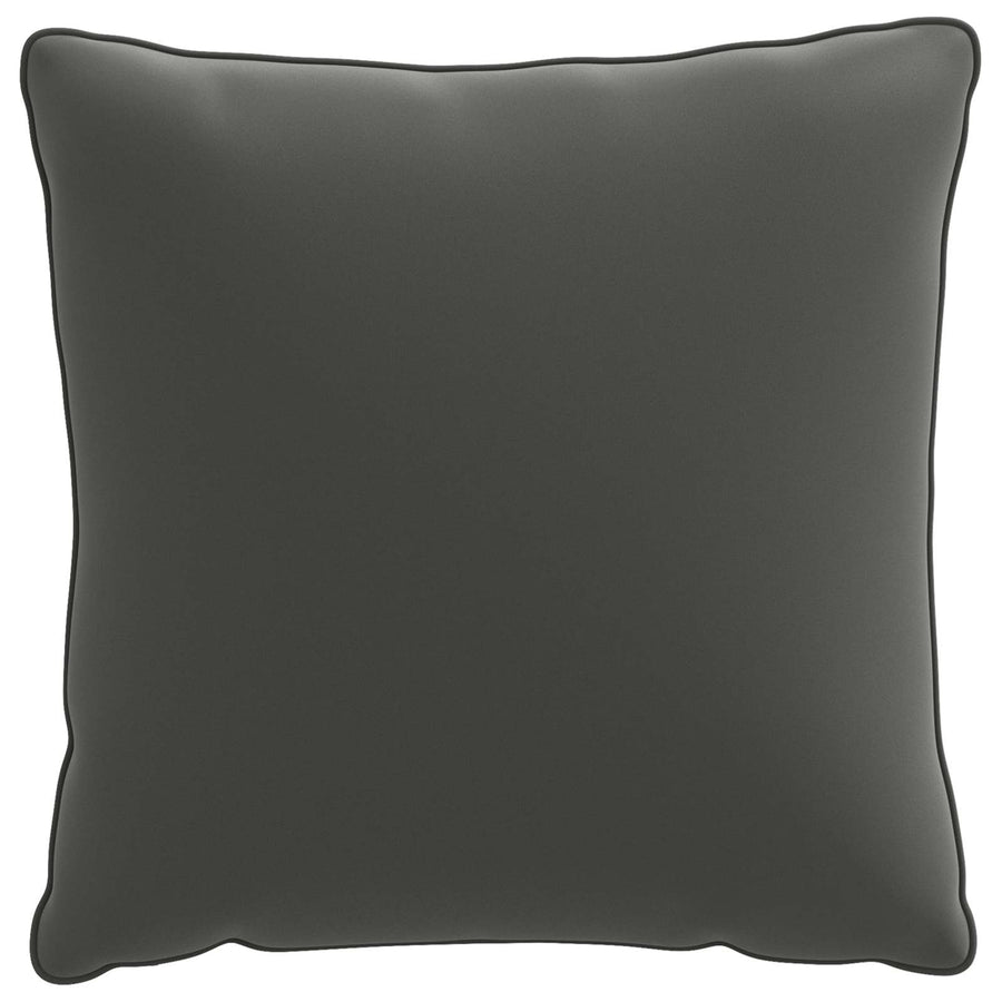 1-Delig Rugkussen PUTTEN 100% Polyester Antraciet