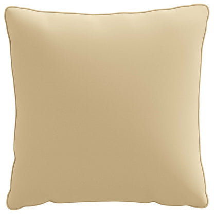 1-Delig Rugkussen PUTTEN 100% Polyester Beige 40 x 40 x 15 cm