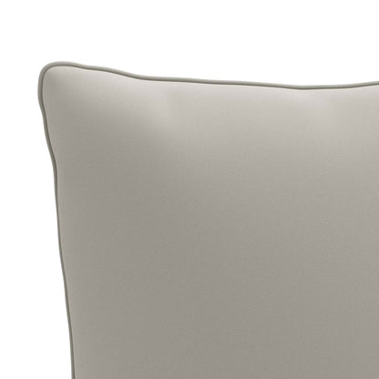 1-Delig Rugkussen PUTTEN 100% Polyester Grijs 40 x 40 x 15 cm