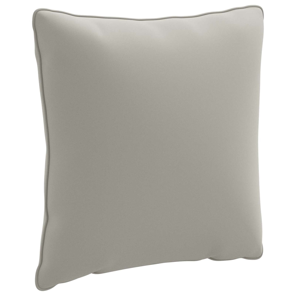 1-Delig Rugkussen PUTTEN 100% Polyester Grijs 40 x 40 x 15 cm