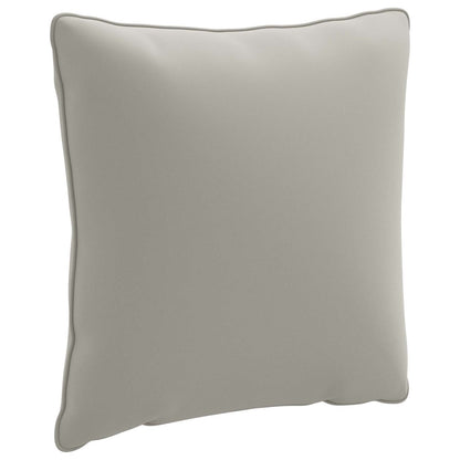 1-Delig Rugkussen PUTTEN 100% Polyester Grijs 40 x 40 x 15 cm