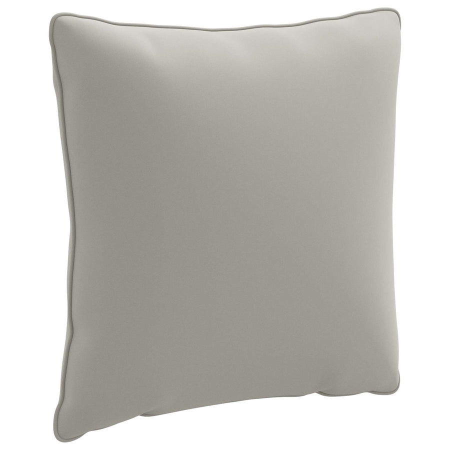 1-Delig Rugkussen PUTTEN 100% Polyester Grijs 40 x 40 x 15 cm