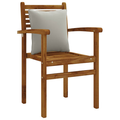 1-Delig Rugkussen PUTTEN 100% Polyester Grijs 40 x 40 x 15 cm