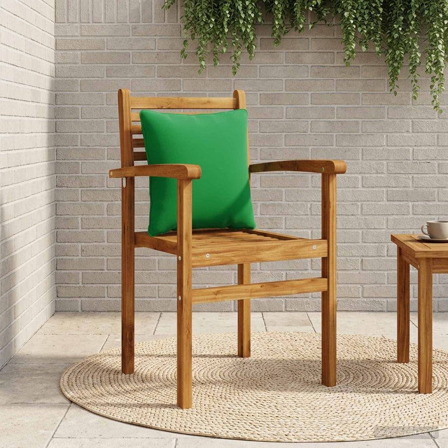1-Delig Rugkussen PUTTEN 100% Polyester Groen 40 x 40 x 15 cm