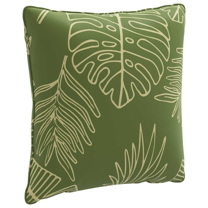 1-Delig Rugkussen PUTTEN 100% Polyester Bladontwerp