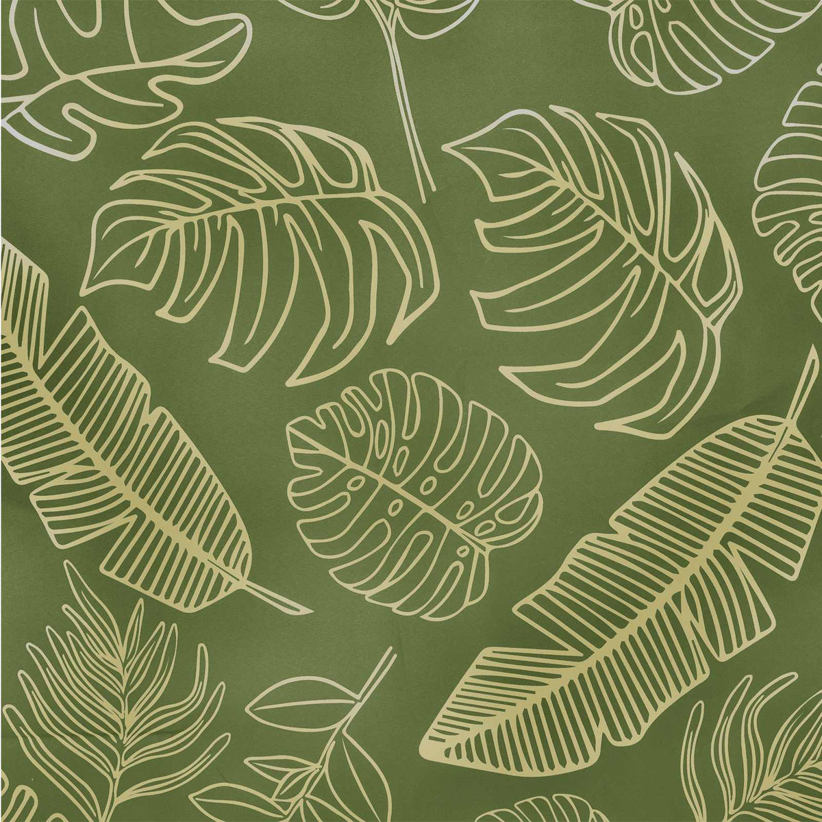 4-Delige Rugkussens PUTTEN 4 pcs 100% Polyester Bladontwerp