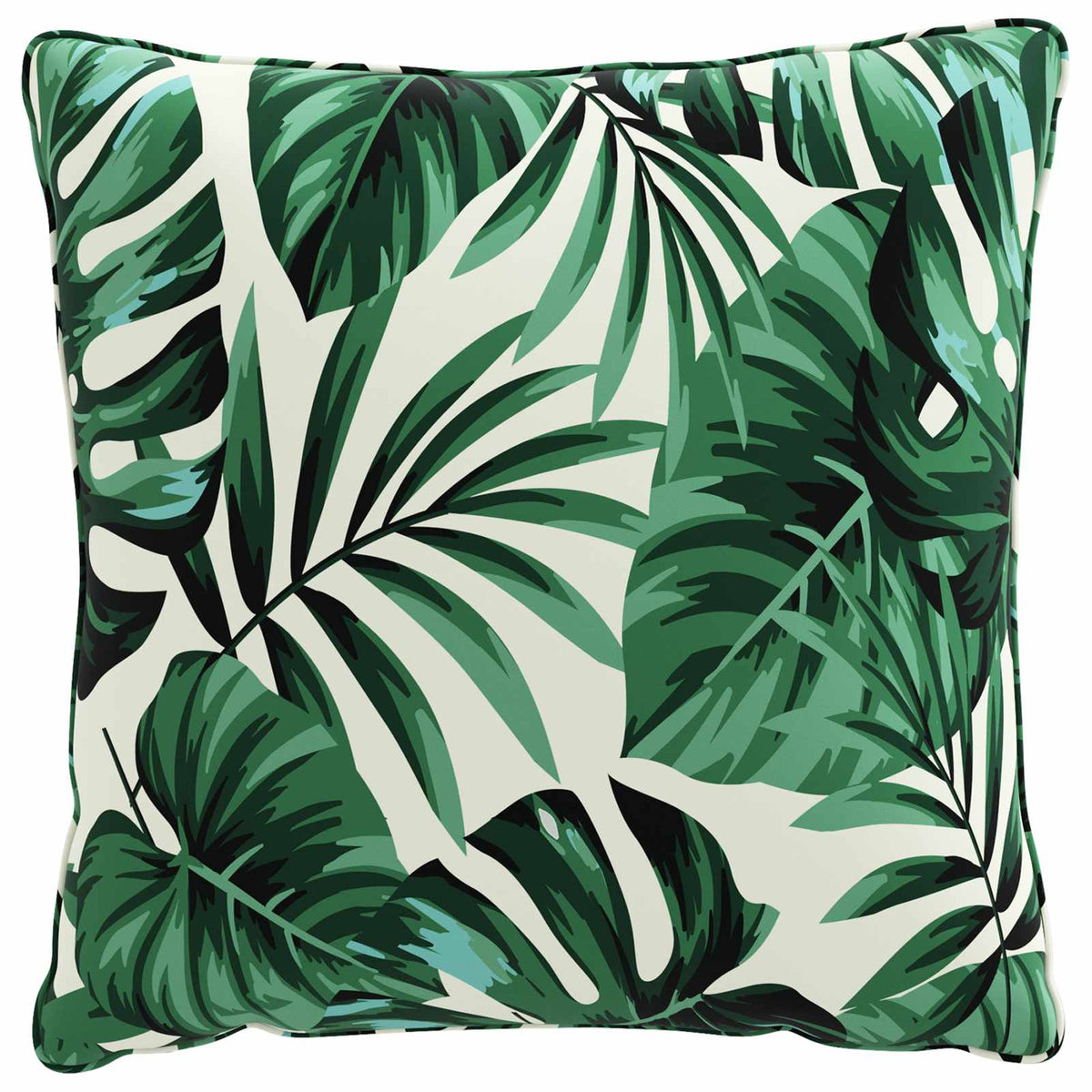 4-Delige Rugkussens PUTTEN 4 pcs 100% Polyester Bladpatroon