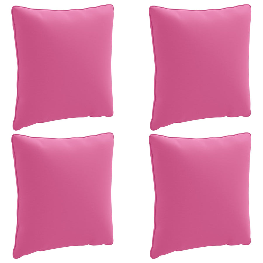 4-Delige Rugkussens PUTTEN 4 pcs 100% Polyester Roze