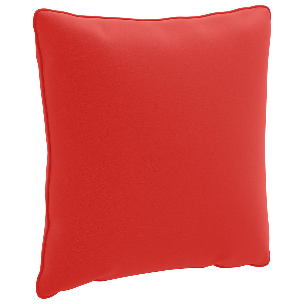 1-Delig Rugkussen PUTTEN 100% Polyester Rood 40 x 40 x 15 cm