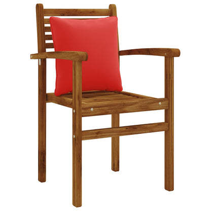 1-Delig Rugkussen PUTTEN 100% Polyester Rood 40 x 40 x 15 cm