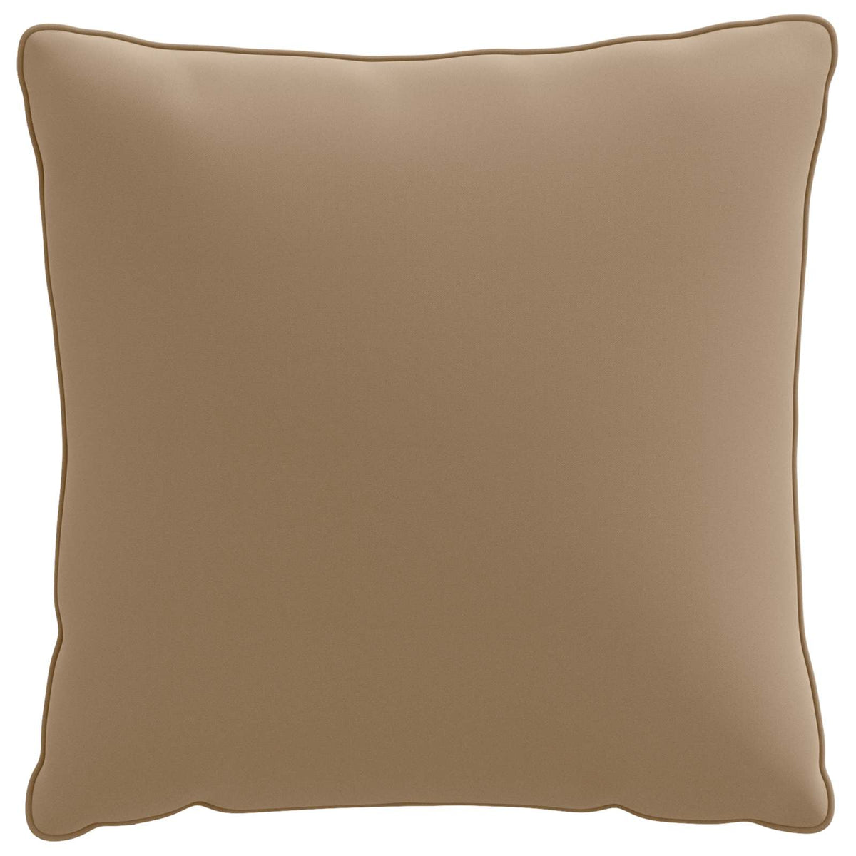 1-Delig Rugkussen PUTTEN 100% Polyester Taupe 40 x 40 x 15 cm