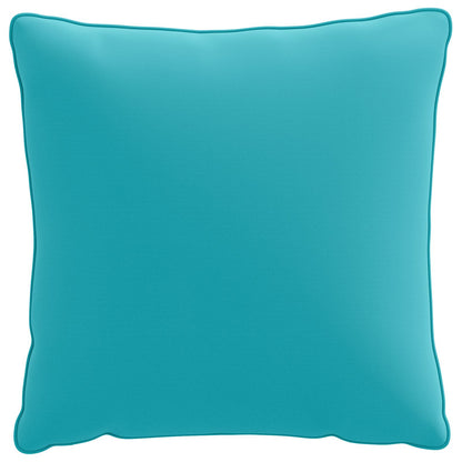 1-Delig Rugkussen PUTTEN 100% Polyester Turquoise