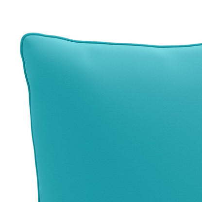 4-Delige Rugkussens PUTTEN 4 pcs 100% Polyester Turquoise