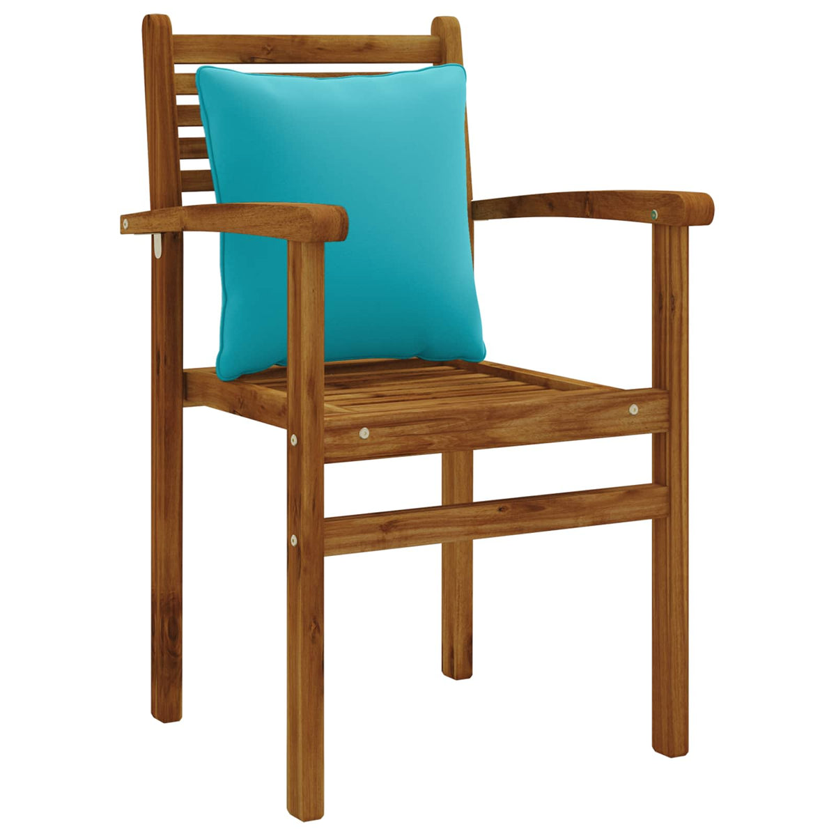 4-Delige Rugkussens PUTTEN 4 pcs 100% Polyester Turquoise