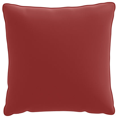 1-Delig Rugkussen PUTTEN 100% Polyester Wijnrood