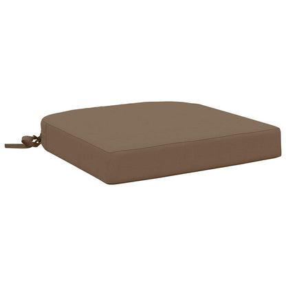 1-delig Zitkussen SOEST 100% Polyester Taupe 40 x 40 x 7 cm