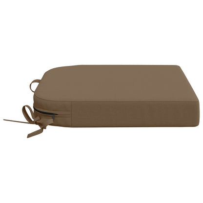 4-delige Zitkussens SOEST 4 pcs 100% Polyester Taupe