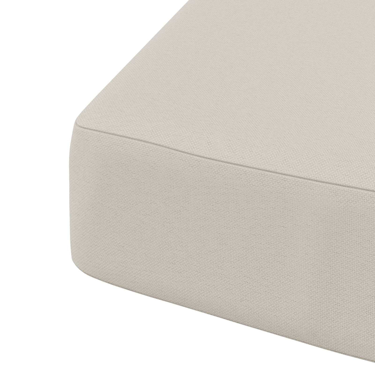 1-delig Zitkussen SOEST 100% Polyester Wit 40 x 40 x 7 cm