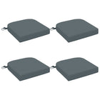 Zitkussens SOEST 4 stuks blauw 100% polyester