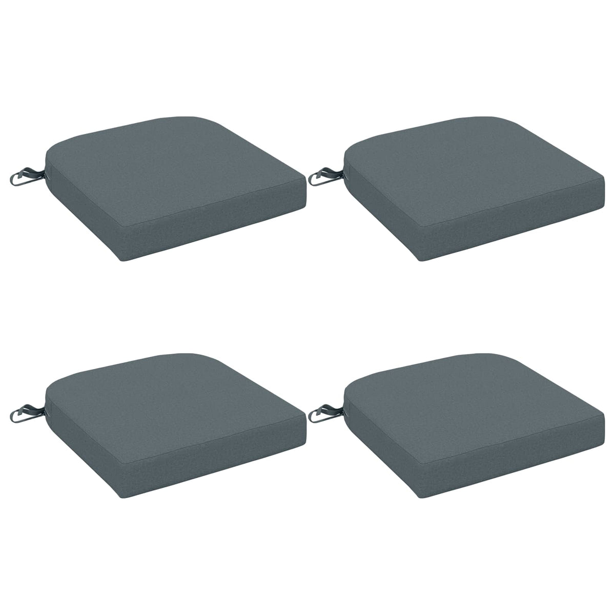 4-delige Zitkussens SOEST 4 pcs 100% Polyester Blauw
