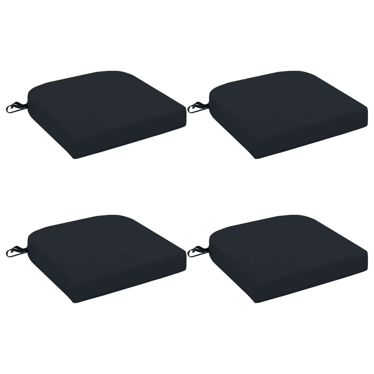 4-delige Zitkussens SOEST 4 pcs 100% Polyester Donkerblauw