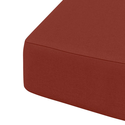 1-delig Zitkussen SOEST 100% Polyester Rood 40 x 40 x 7 cm