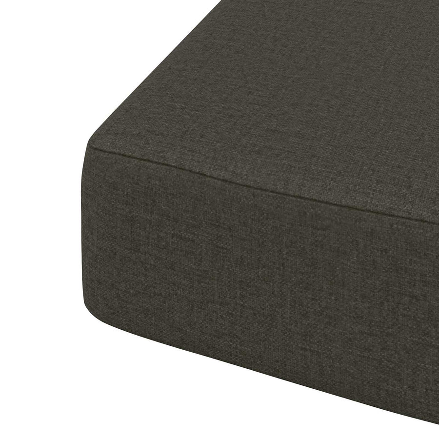 1-delig Zitkussen SOEST 100% Polyester Antraciet 40 x 40 x 7 cm