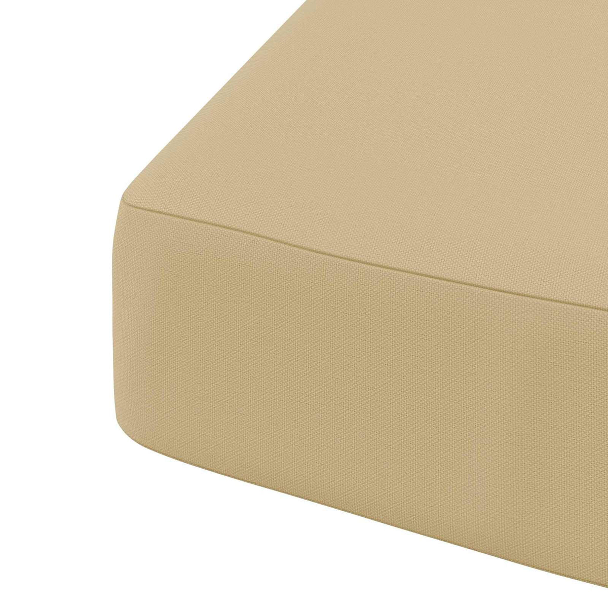 1-delig Zitkussen SOEST 100% Polyester Beige 40 x 40 x 7 cm