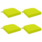 Zitkussens SOEST 4 stuks helder groen 100% polyester