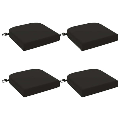 4-delige Zitkussens SOEST 4 pcs 100% Polyester Zwart