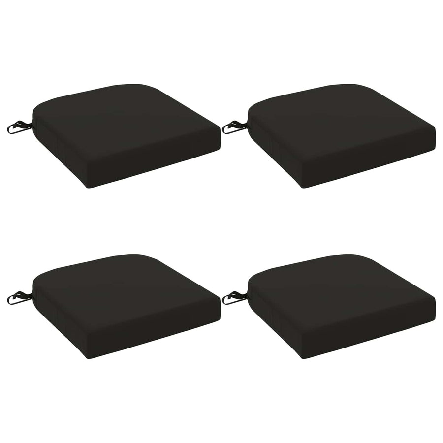 4-delige Zitkussens SOEST 4 pcs 100% Polyester Zwart