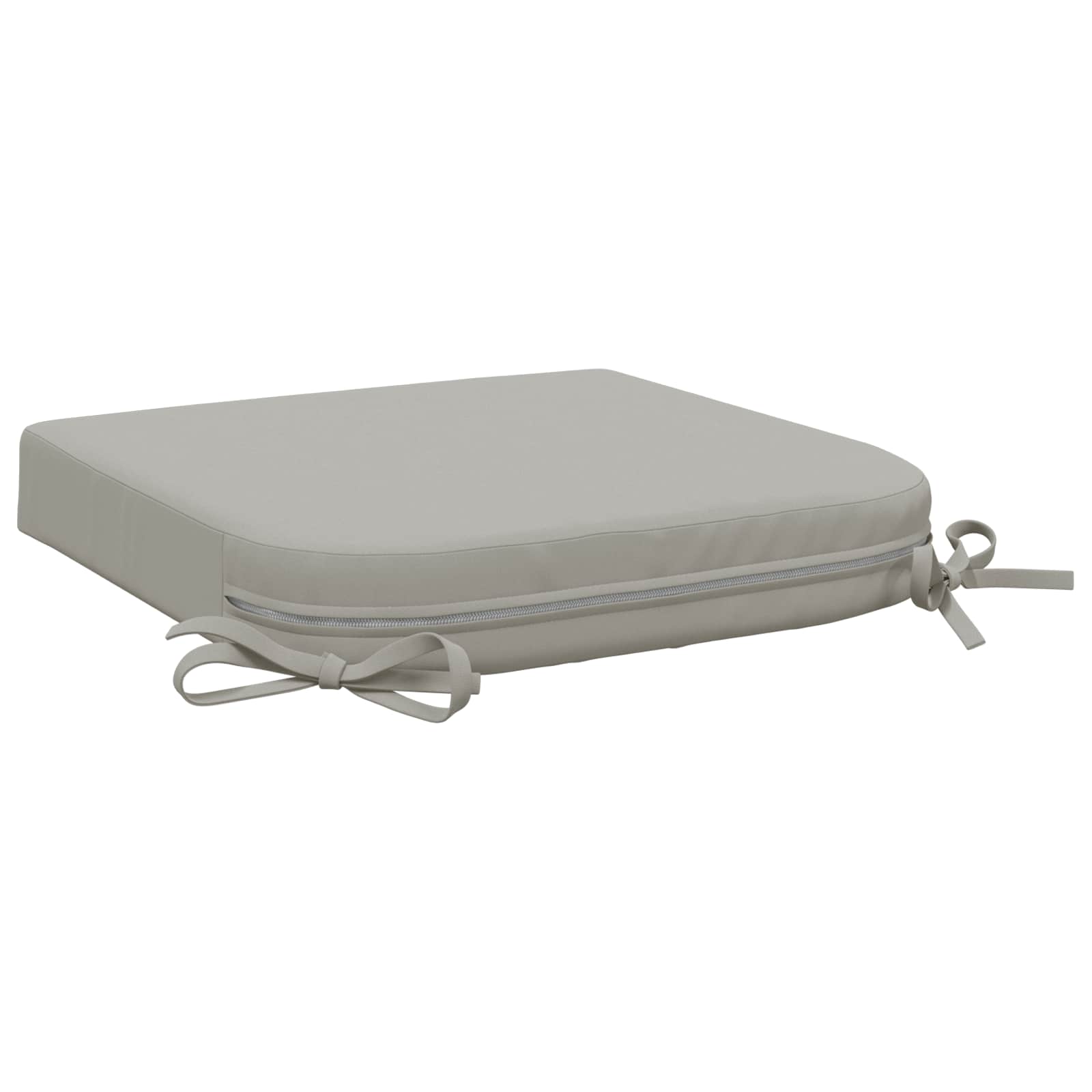 1-delig Zitkussen SOEST 100% Polyester Grijs 40 x 40 x 7 cm