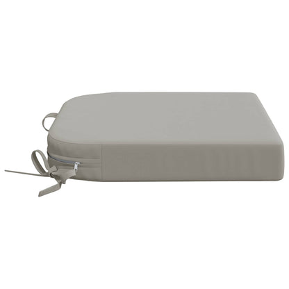 1-delig Zitkussen SOEST 100% Polyester Grijs 40 x 40 x 7 cm