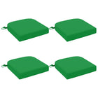 Zitkussens SOEST 4 stuks groen 100% polyester