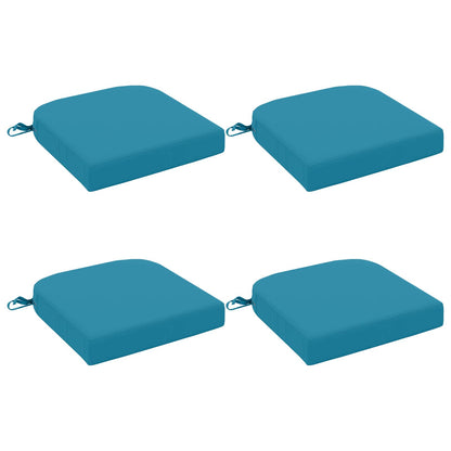 4-delige Zitkussens SOEST 4 pcs 100% Polyester Lichtblauw