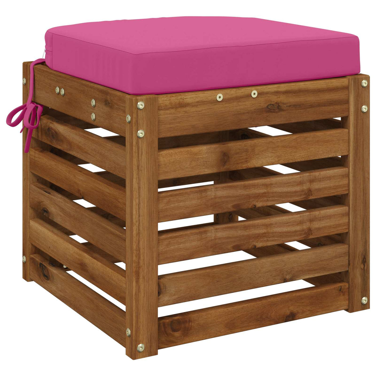 1-delig Zitkussen SOEST 100% Polyester Roze 40 x 40 x 7 cm