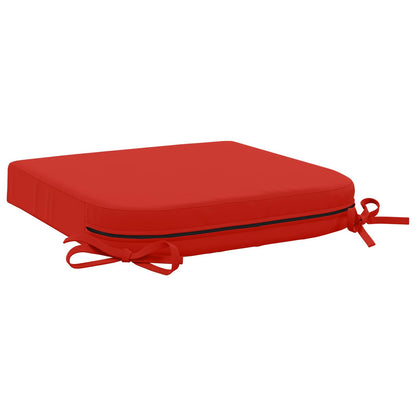 1-delig Zitkussen SOEST 100% Polyester Rood 40 x 40 x 7 cm