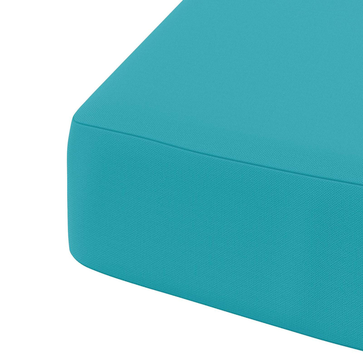 4-delige Zitkussens SOEST 4 pcs 100% Polyester Turquoise