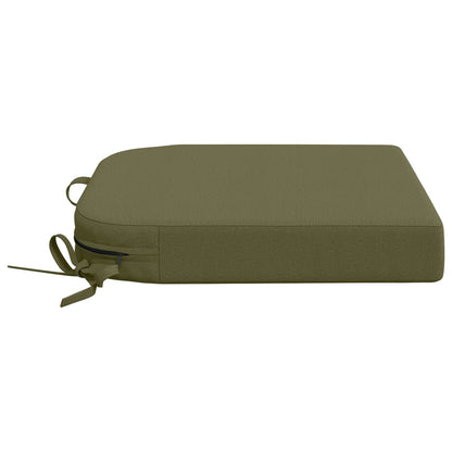 4-delige Zitkussens SOEST 4 pcs 100% Polyester Olijfgroen