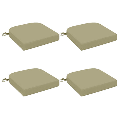4-delige Zitkussens SOEST 4 pcs 100% Polyester Lichtgroen