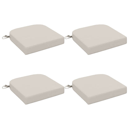 4-delige Zitkussens SOEST 4 pcs 100% Polyester Wit