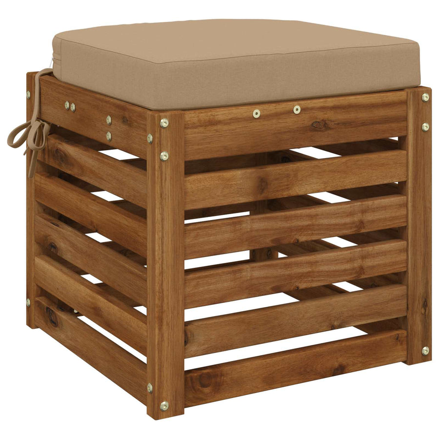 1-delig Zitkussen SOEST 100% Polyester Zand 45 x 45 x 7 cm