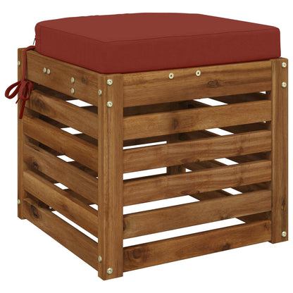 1-delig Zitkussen SOEST 100% Polyester Rood 45 x 45 x 7 cm