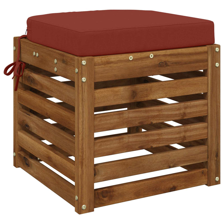 1-delig Zitkussen SOEST 100% Polyester Rood 45 x 45 x 7 cm