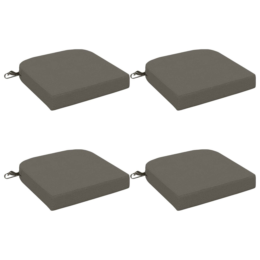 4-delige Zitkussens SOEST 4 pcs 100% Polyester Grijs