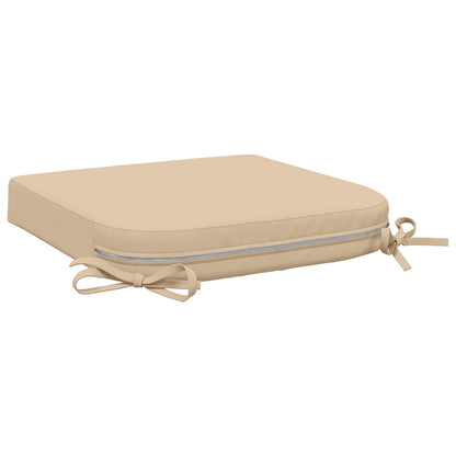 4-delige Zitkussens SOEST 4 pcs 100% Polyester Crèmekleurig