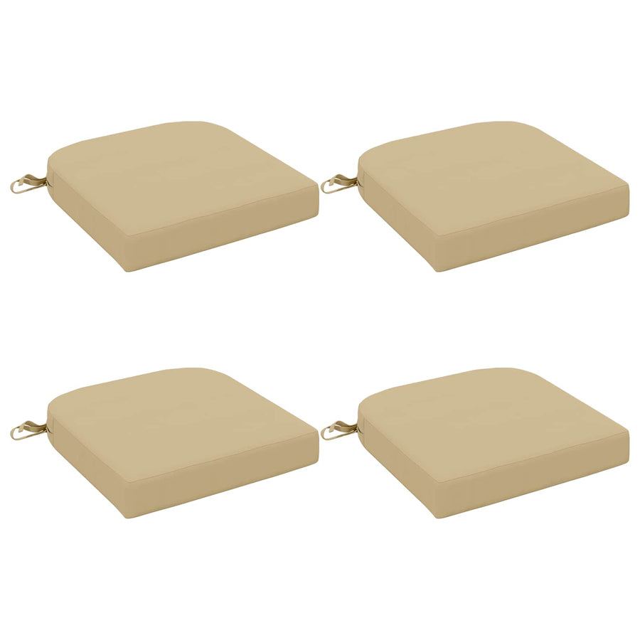 4-delige Zitkussens SOEST 4 pcs 100% Polyester Beige