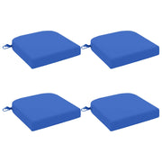 Zitkussens 4 stuks koninklijk blauw polyester